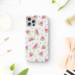 Capa Para iPhone 11 Melancia rosa, Sementes De Melancia, Padrão De Ver