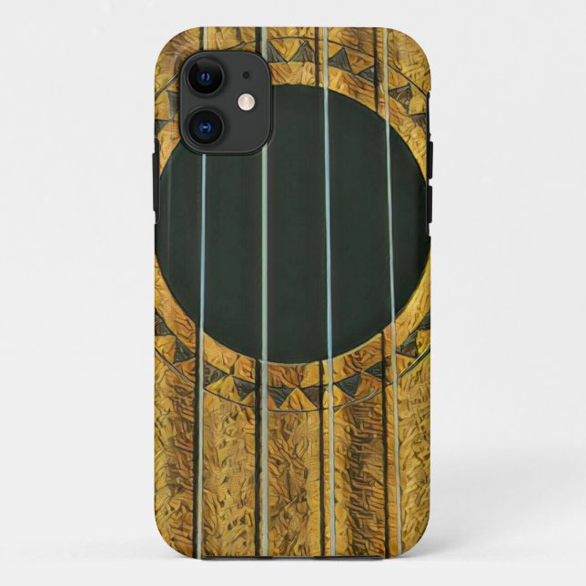 Capa Para iPhone 11 Melhor guitarrista de sempre (Verso)