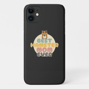 Capa Para iPhone 11 Melhor Hamster Mãe De Todos Os tempos - Hamster Bo