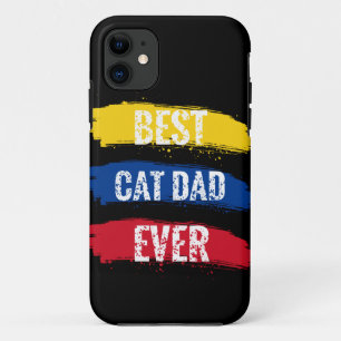 Capa Para iPhone 11 Melhor Pai de Gato do Mundo