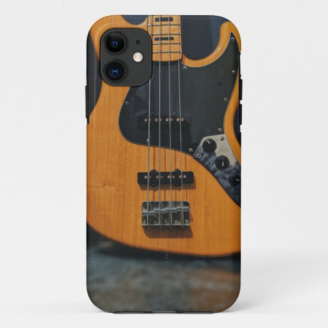 Capa Para iPhone 11 Melhor Presente Guitarista (Verso)