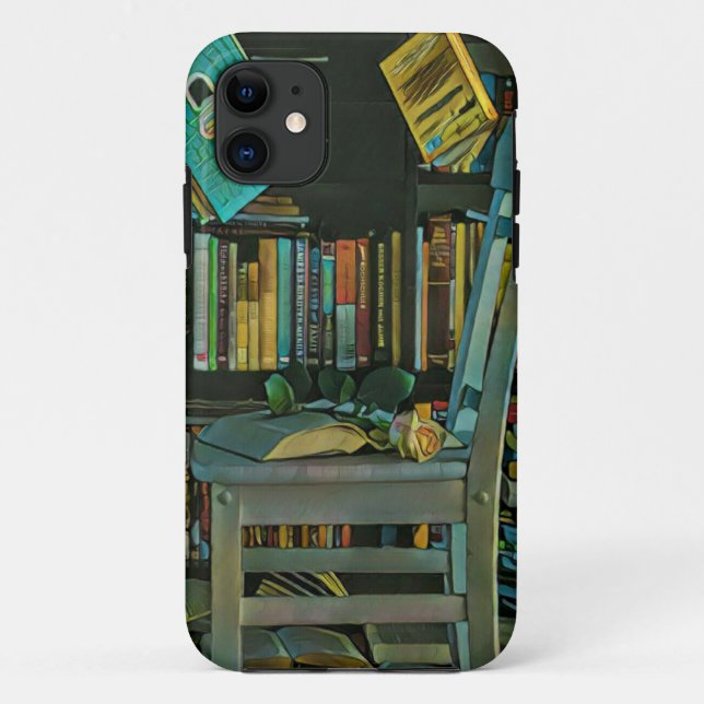 Capa Para iPhone 11 Melhor presente para os amantes de livros (Verso)