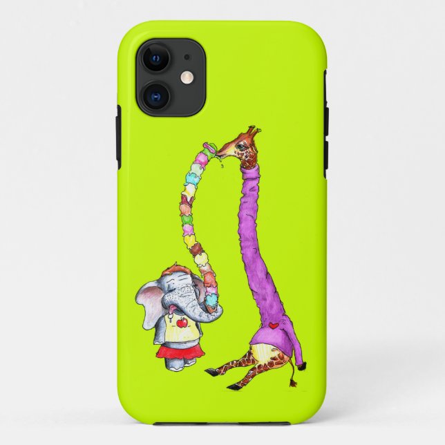 Capa Para iPhone 11 Melhores amigos (Verso)