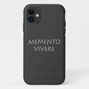 Capa Para iPhone 11 Memento vivere