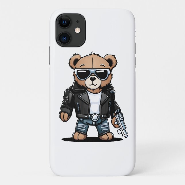 Capa Para iPhone 11 Memes de Teddy Fofo (Verso)
