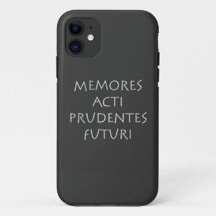 Capa Para iPhone 11 Memores actos prudentes futuri
