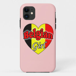 Capa Para iPhone 11 Menina belga