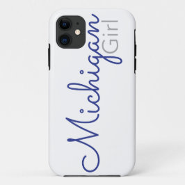 Capa Para iPhone 11 Menina de Michigan