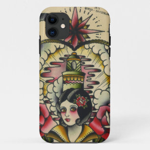 Capa Para iPhone 11 menina do marinheiro