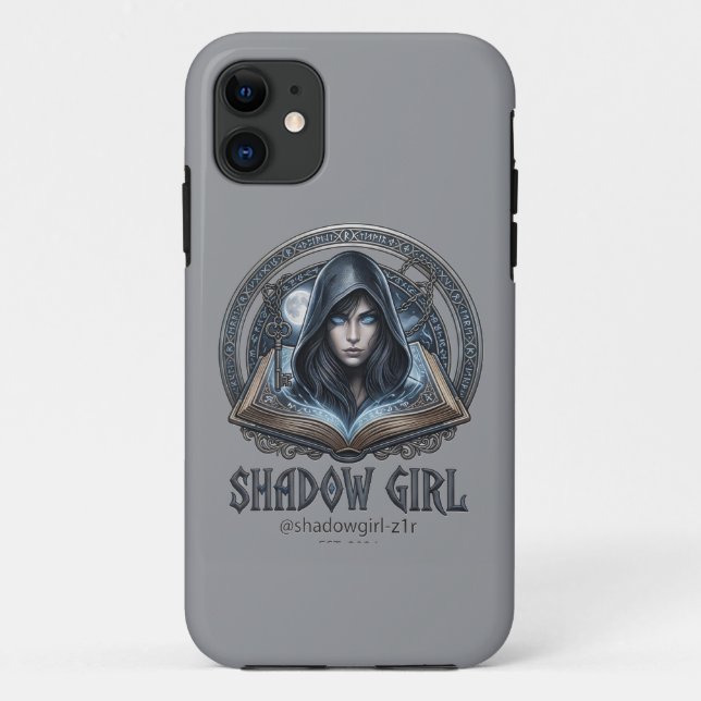 Capa Para iPhone 11 menina sombra (Verso)