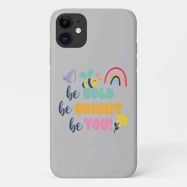 Capa Para iPhone 11 Menino Bonito Cita Merchandise (Verso)
