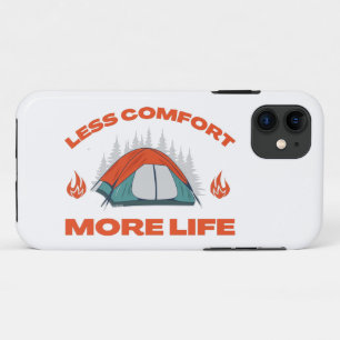 Capa Para iPhone 11 MENOS CONFORTO MAIS Viagem de acampamento