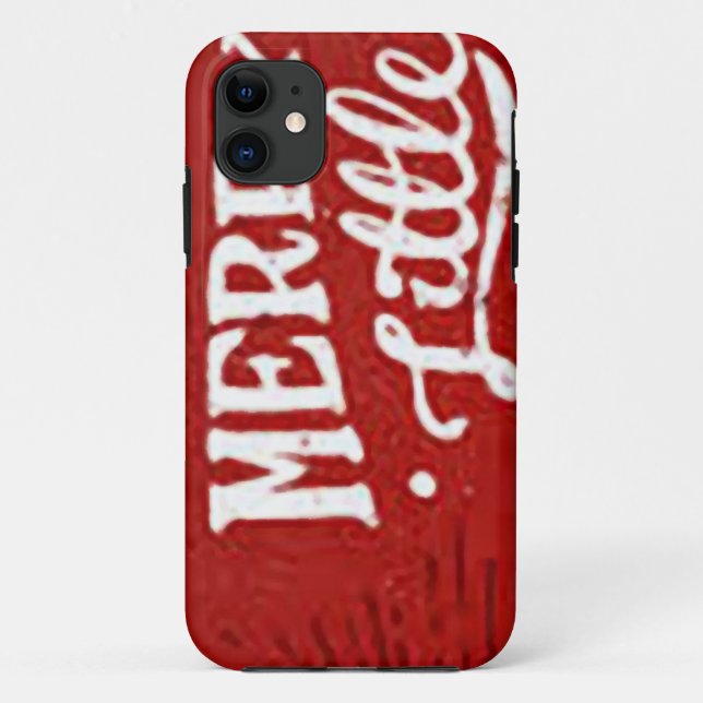 Capa Para iPhone 11 Merry Little iphone (Verso)