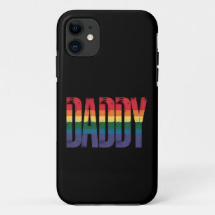 Capa Para iPhone 11 Mês do Orgulho Gay do Papai Dia dos Pais LGBTQ Arc