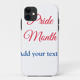 Capa Para iPhone 11 Mês do orgulho gay LGBT amor é igual adicione seu