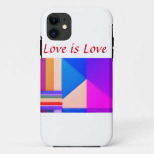 Capa Para iPhone 11 Mês do orgulho gay LGBTQ colorido amor adicionar n