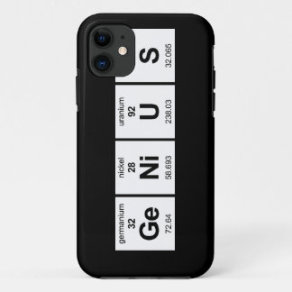 Capa Para iPhone 11 Mesa periódica do gênio