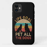 Meta de Vida Acariciar Todos os Cachorros Piada Vi