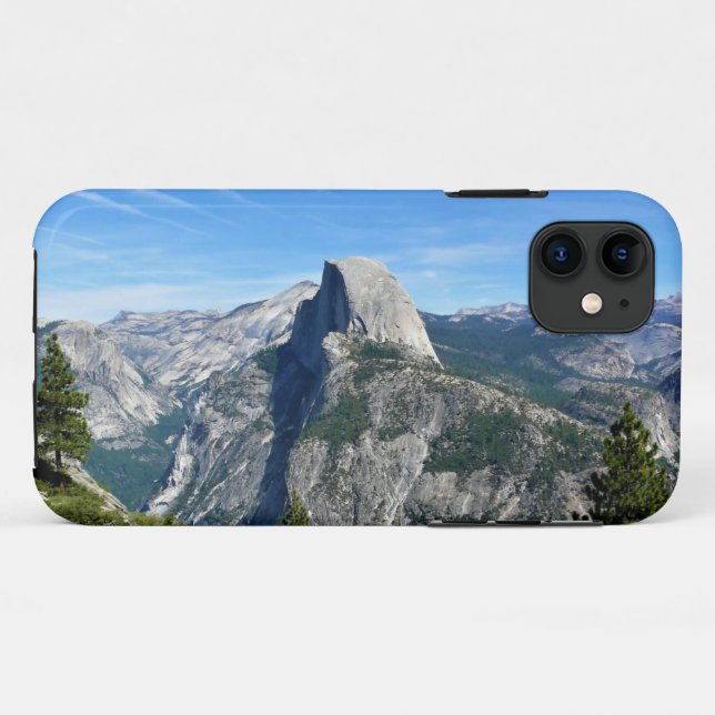 Capa Para iPhone 11 Metade Dome do Glacier Point, Yosemite, CA (Verso (horizontal))