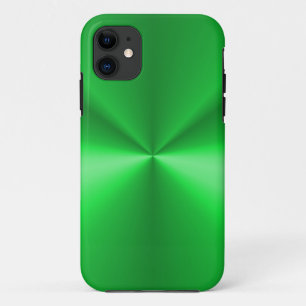 Capa Para iPhone 11 Metálico Verde brilhante