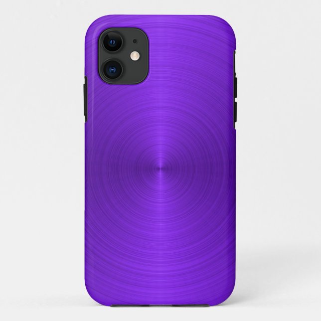 Capa Para iPhone 11 Metálico violeta (Verso)