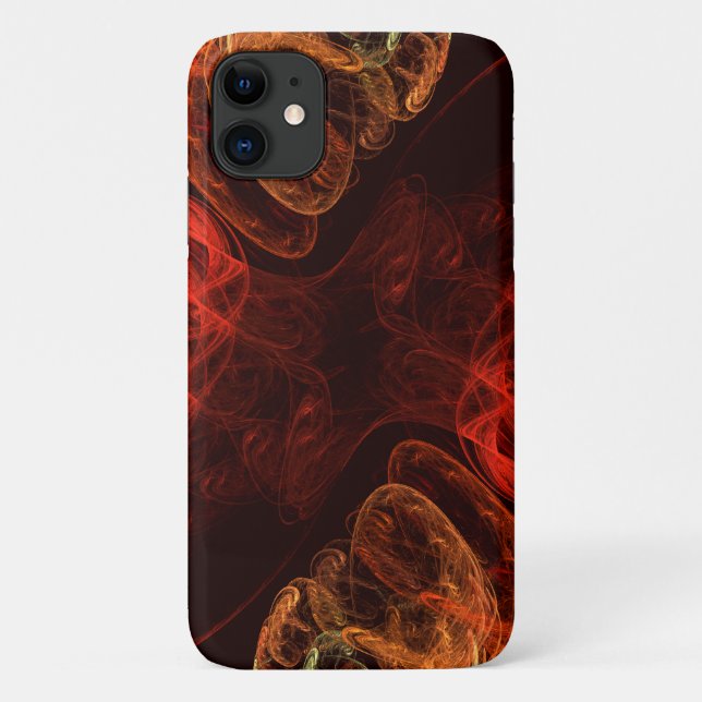 Capa Para iPhone 11 Metamorfose Abstrato Art (Verso)