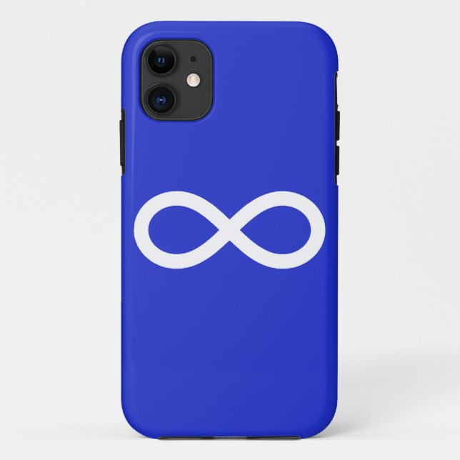 Capa Para iPhone 11 Metis Flag, Métis flag (Verso)
