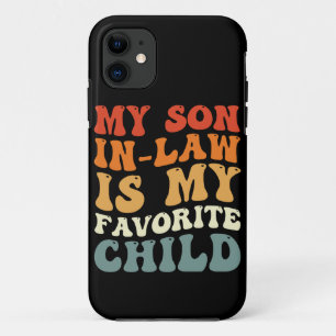 Capa Para iPhone 11 Meu Genro É Meu Filho Favorito Família Groovy