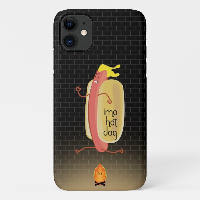 CAPA PARA iPhone 11 MIMO HOT DOG (Verso)