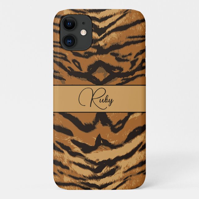 Capa Para iPhone 11 MiniPhone / iPad do Safari Animal Moderno (Verso)
