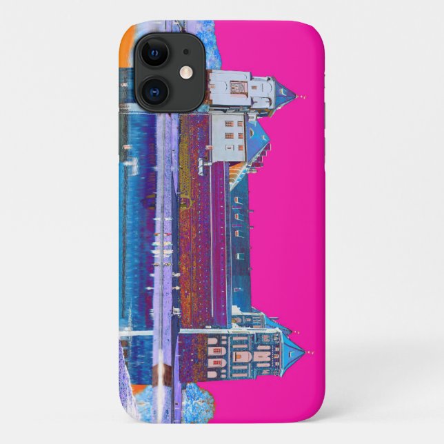 Capa Para iPhone 11 Mir Castle Belarus Architecture iPhone 11 Case (Verso)