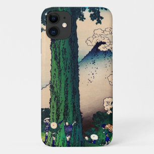 Capa Para iPhone 11 Mishima Pass, na província de Kai, por Katsushika