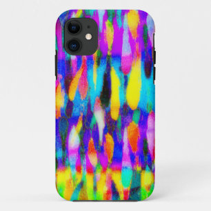 Capa Para iPhone 11 Mistura abstrata brilhante