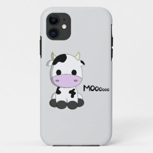 Capa Para iPhone 11 Miúdos bonitos dos desenhos animados da vaca do