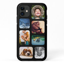 modelo de Colagem de Fotografias iPhone11 Arredond