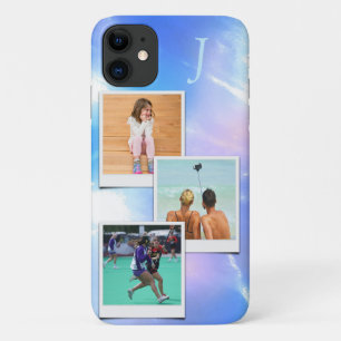 Capa Para iPhone 11 Modelo de Fotografia Monograma de Matiz Cor-de-ros