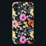 Capa Para iPhone 11 Modern Watercolor Floral Floral Botaners Case-M<br><div class="desc">Flores Botânicas Florais Modernas De Aquarelas</div>
