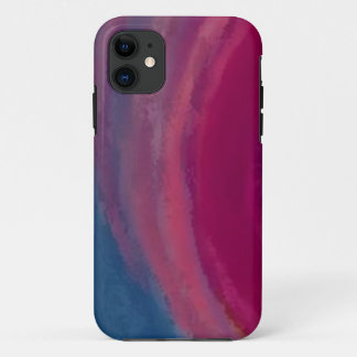 Capa Para iPhone 11 Modern waves_ oils marble pattern-iphone5