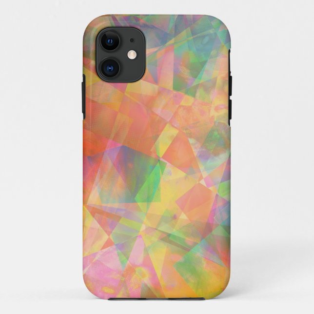 Capa Para iPhone 11 Moderno Abstrato (Verso)
