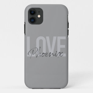 Capa Para iPhone 11 Moderno, simples, legal, design urbano Ama Phoenix