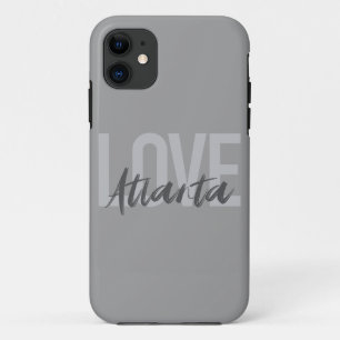 Capa Para iPhone 11 Moderno, simples, legal, design urbano Love Atlant