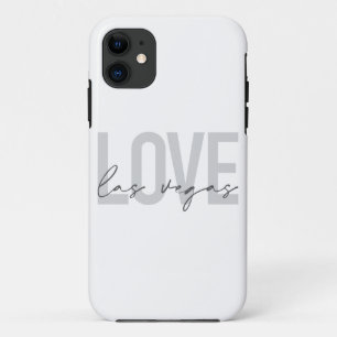 Capa Para iPhone 11 Moderno, urbano, simples, legal design Love Las Ve