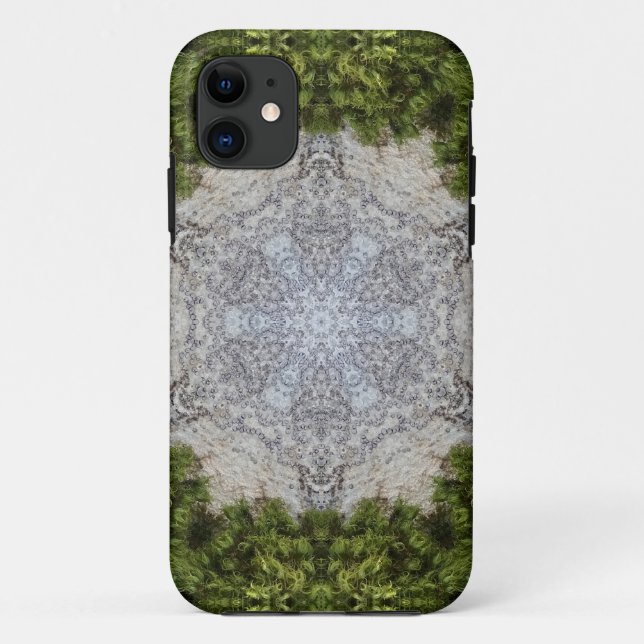 Capa Para iPhone 11 Moisés Verdes e Arte da Terra (Verso)