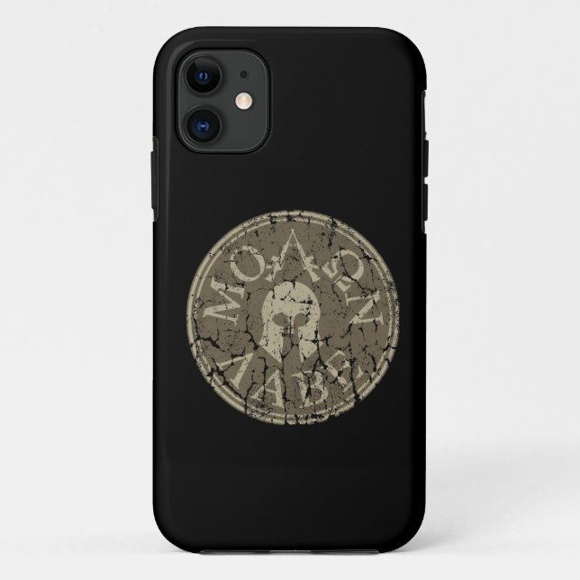 Capa Para iPhone 11 Molon Labe, vem tomá-los (Verso)