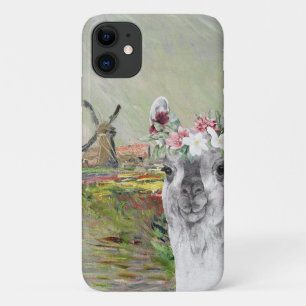 Capa Para iPhone 11 Monet Champ Tulipes e Rico Llama