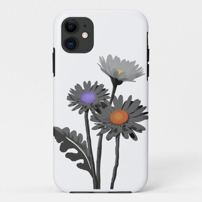 Capa Para iPhone 11 Monocromo Daisys (Verso)