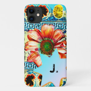 Capa Para iPhone 11 Monograma de dança antiga