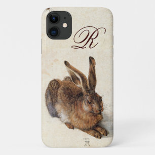 Capa Para iPhone 11 Monograma do coelho