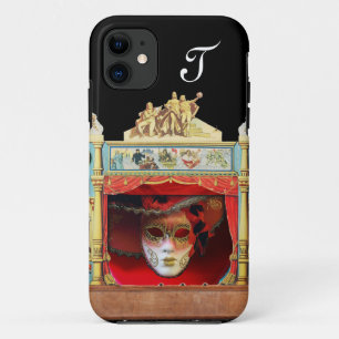 Capa Para iPhone 11 Monograma do PALCO de BOLA de MASCARADA de GRAS MA