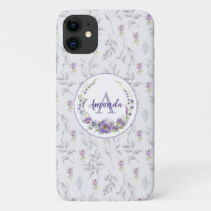 Capa Para iPhone 11 Monograma - letra A, personalizada